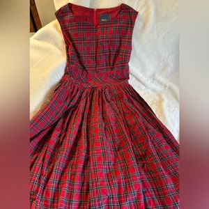 Christmas plaid from ModCloth-size 8, NWT